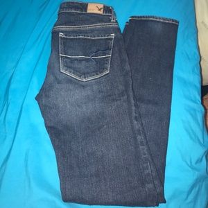 American Eagle denim skinny jeans