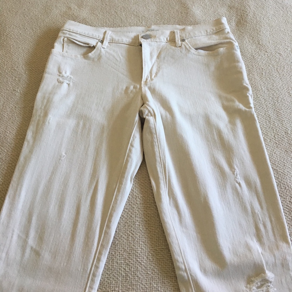 Off white Loft jeans