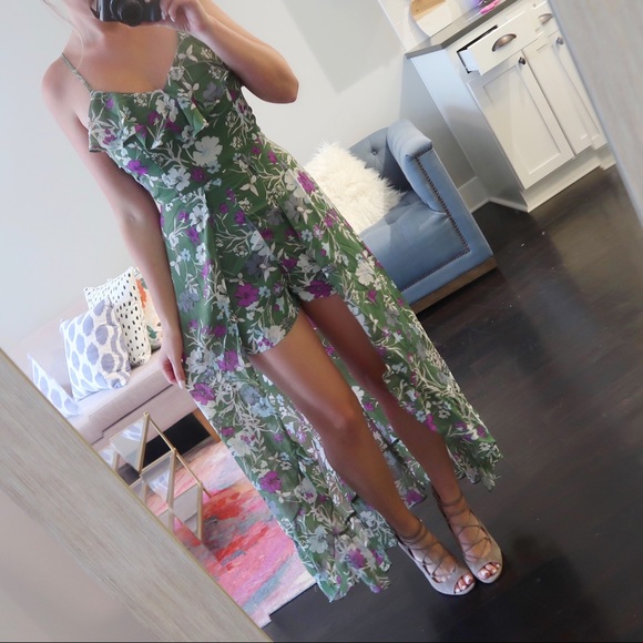 🌿Stacey Maxi Romper: GREEN - Picture 2 of 6