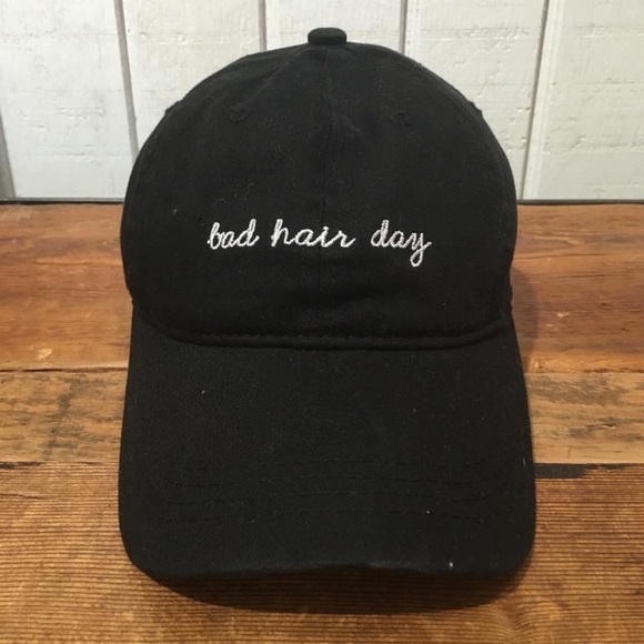 3 LEFT! Bad Hair Day Baseball Cap - Picture 4 of 4