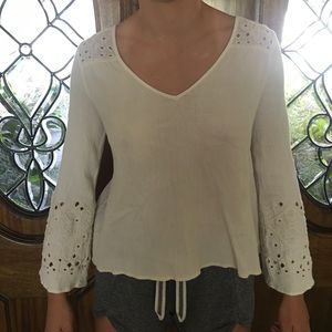 Ivory Billabong blouse