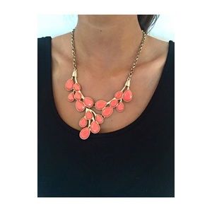 Coral Statement Necklace