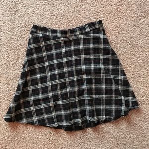 Plaid Skater Skirt