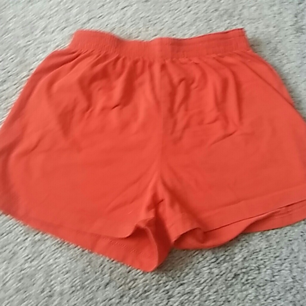 Orange chasse cheer shorts