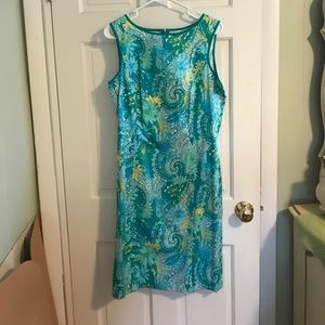 Size 10 Turquoise Dress