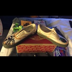 Custom Boba Fett Vans shoes