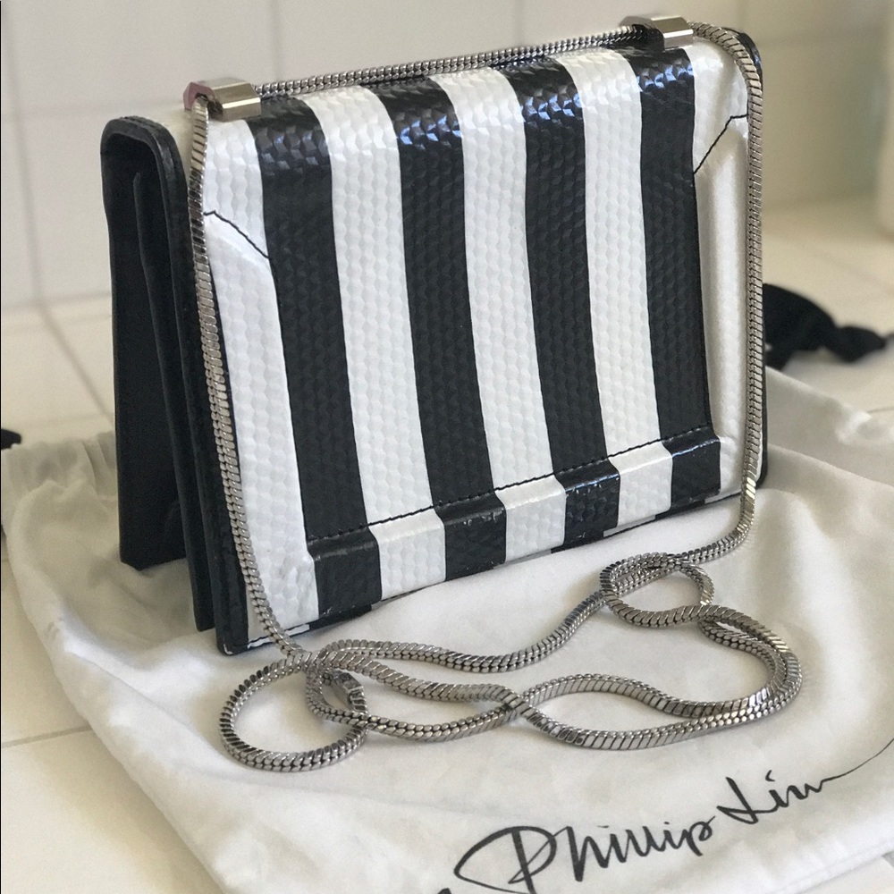 3.1 Phillip Lim Soleil Mini Chain Leather Bag