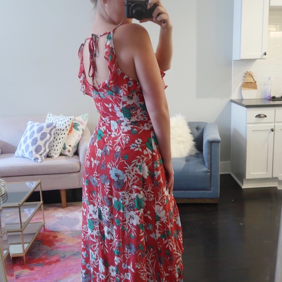 🌹Stacey Maxi Romper: SCARLET - Picture 5 of 6