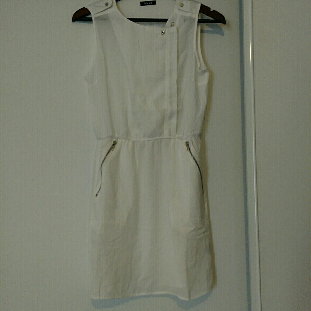Cute White Midi Dress