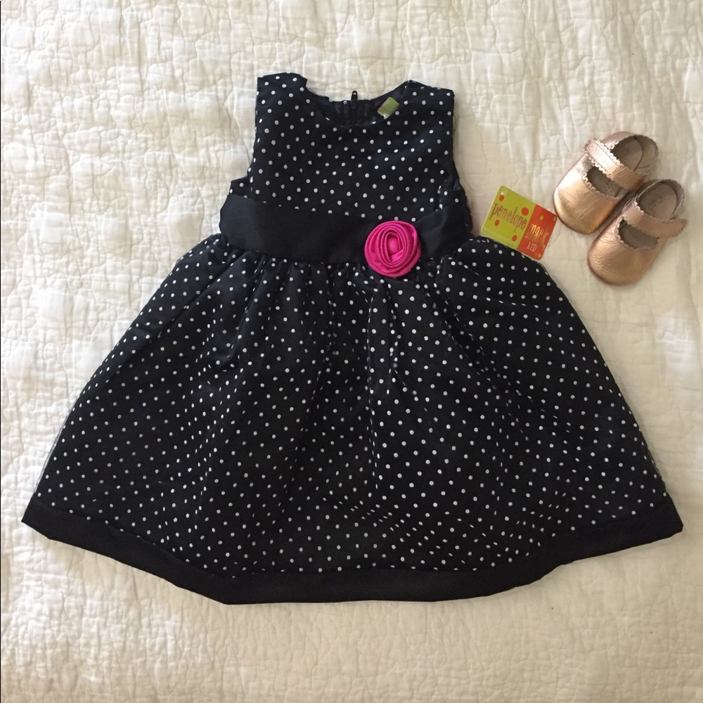Polka Dot Meshy Dress