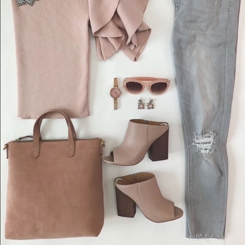 Madewell NWT Dusty Clay Purse