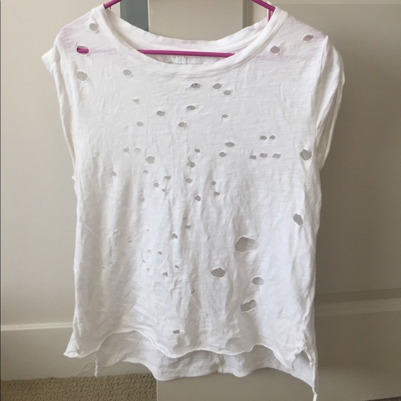 Free People Tops - Free People hole tshirt
