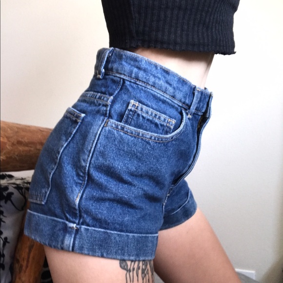 American Apparel High Waisted Shorts - Picture 3 of 3