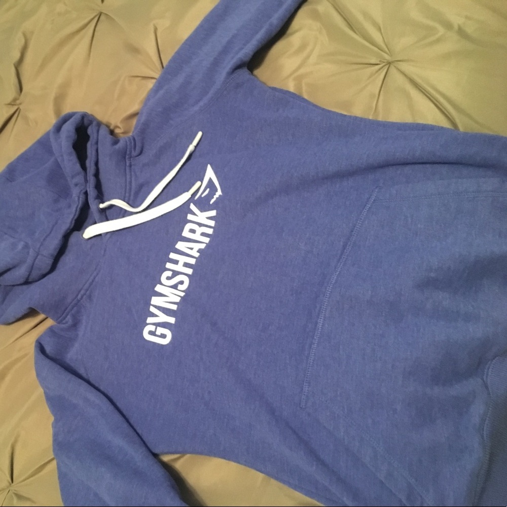Purple Gymshark hoodie