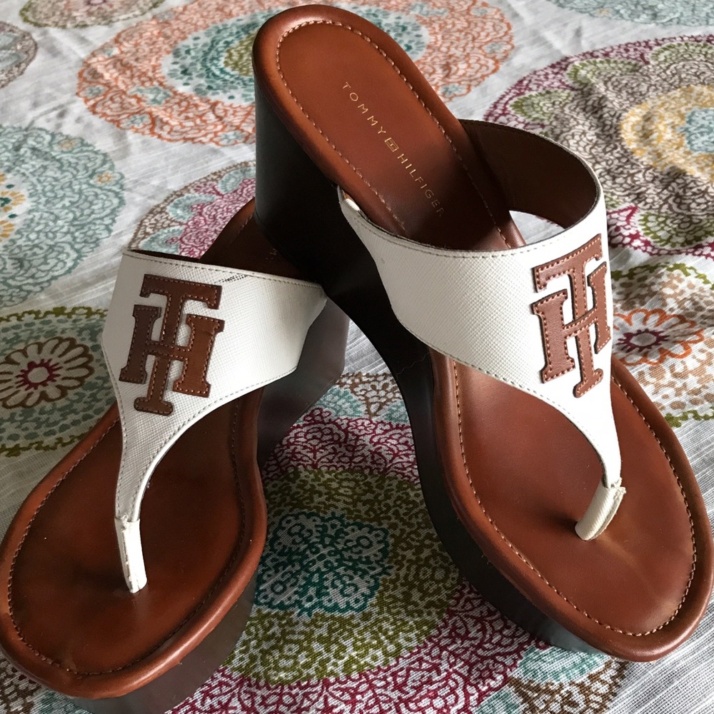 Tommy Hilfiger platform sandals