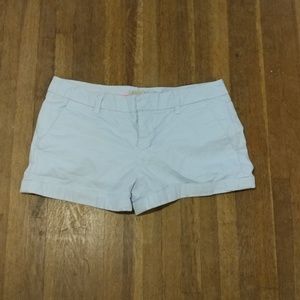 Zara powder blue shorts