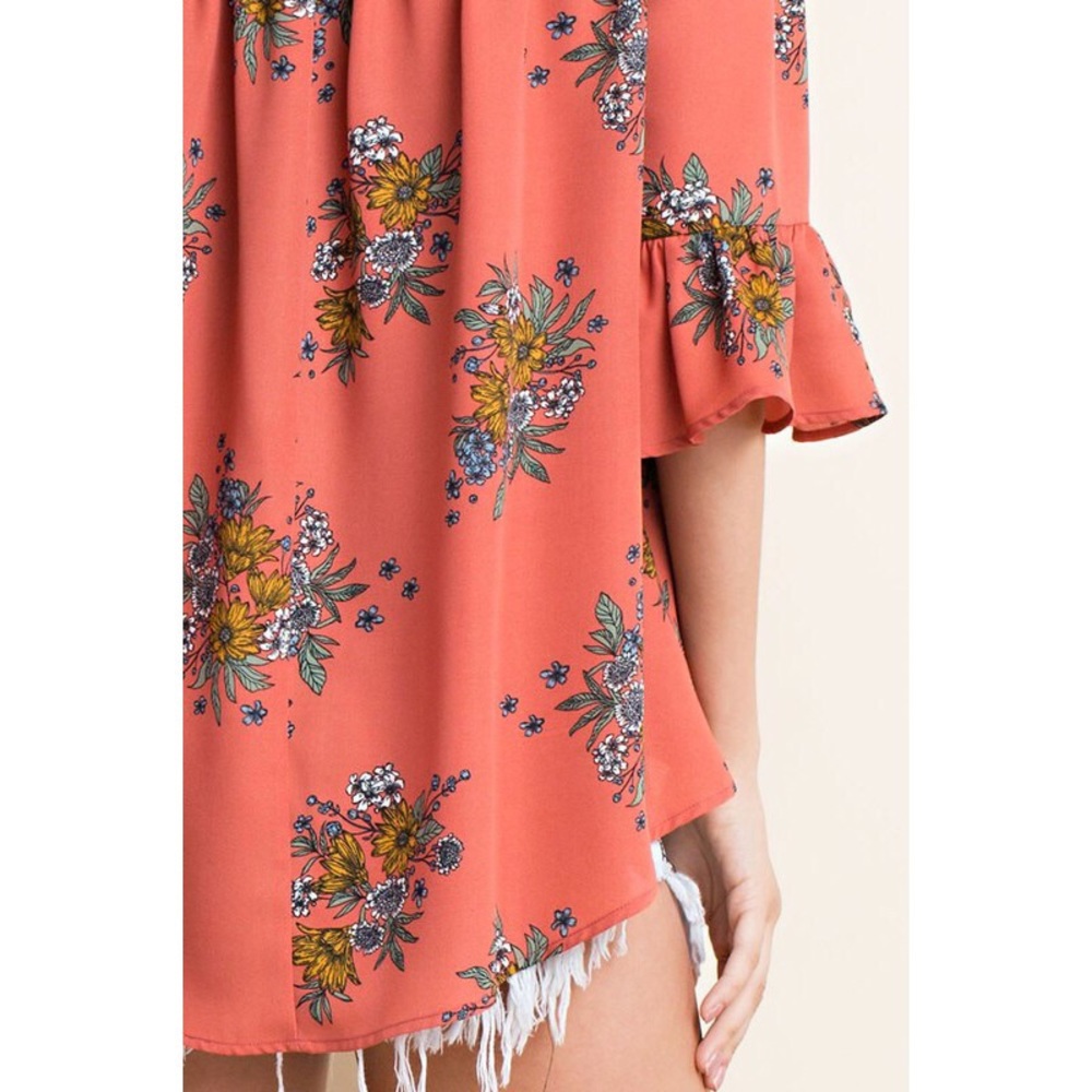 •BUY2/1FREE• Pretty Me Up Off-the-Shoulder Floral - Picture 5 of 5