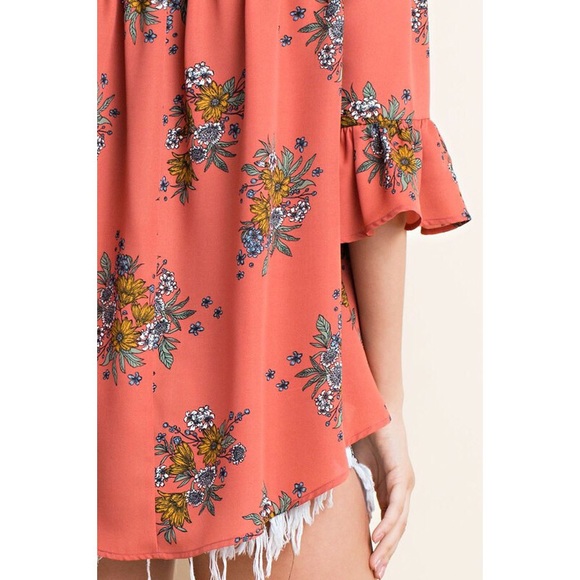 •BUY2/1FREE• Pretty Me Up Off-the-Shoulder Floral - Picture 5 of 5