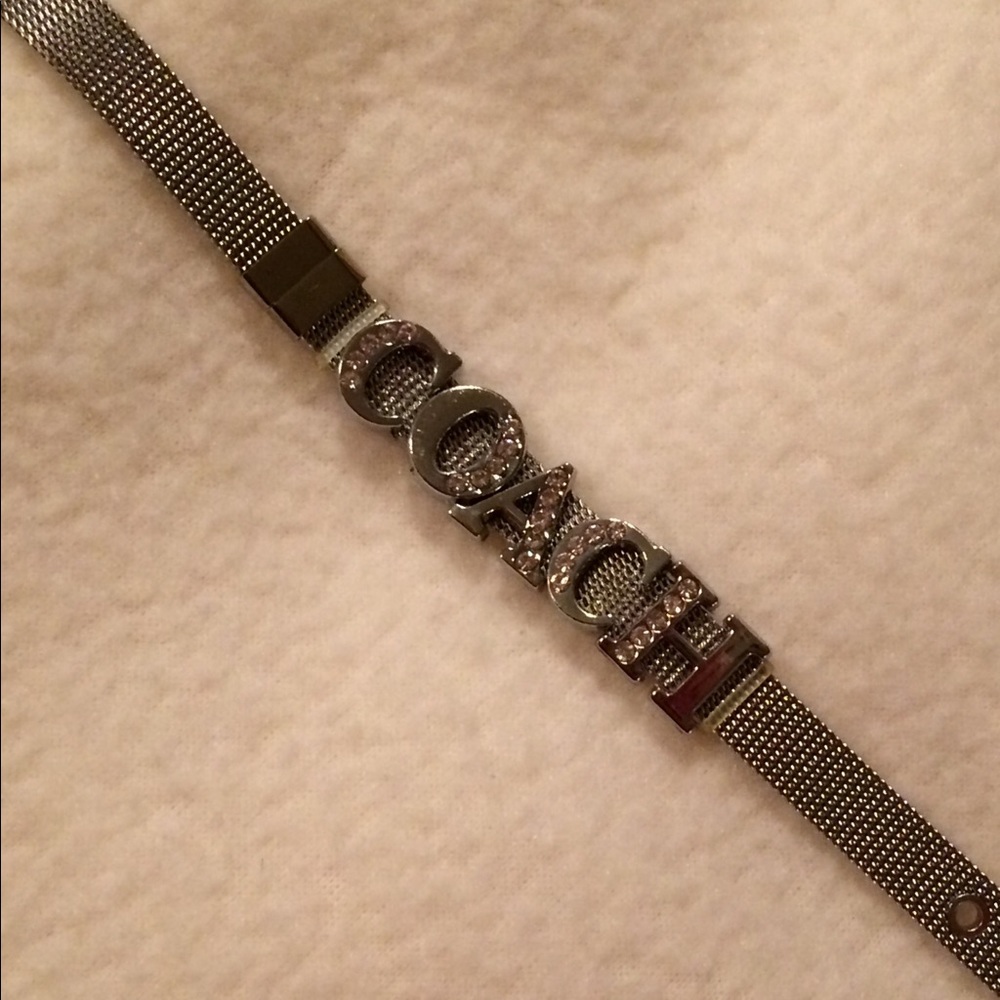 Silver Coach Braclet