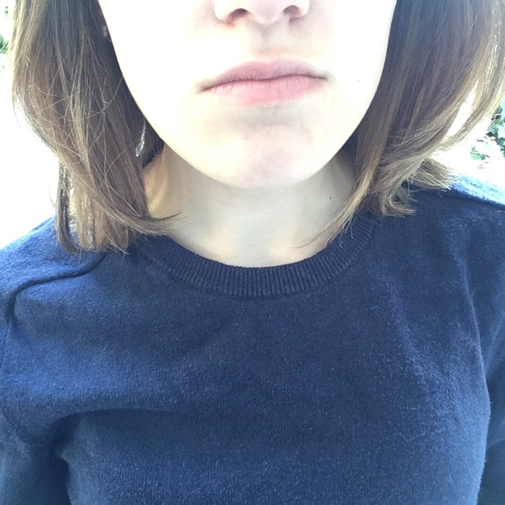 Cute gap basic navy sweater