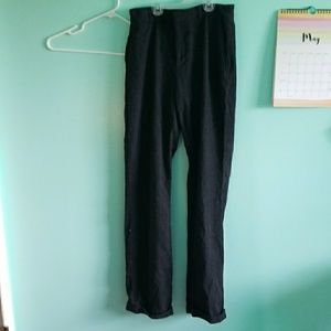 Dark gray women's dress pants