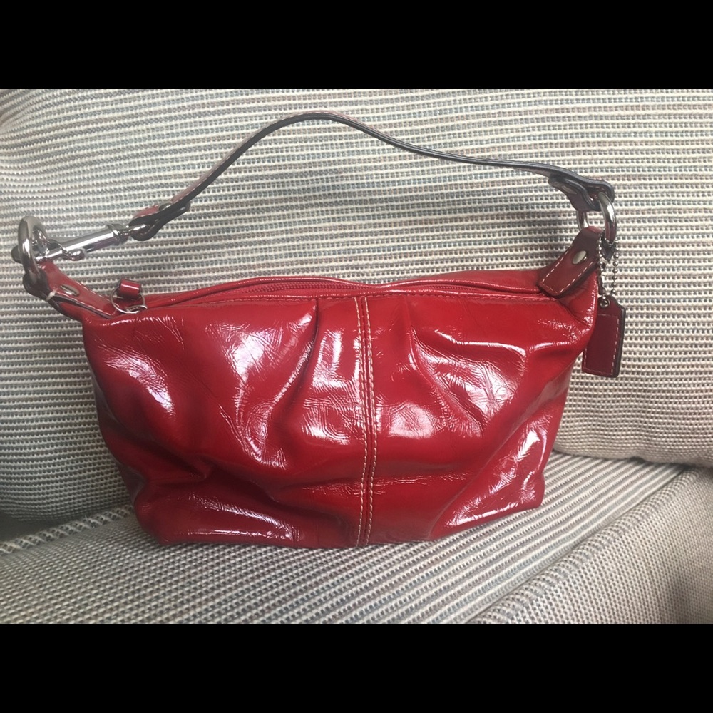 Coach Patent Leather Mini Purse