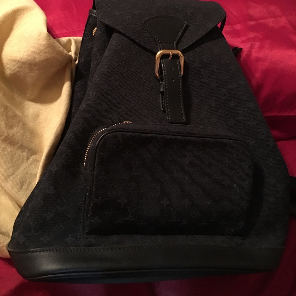 LV Backpack  looked like new really Authentic..