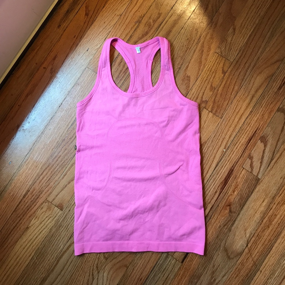 Lululemon Swiftly Tech Pink Racerback!