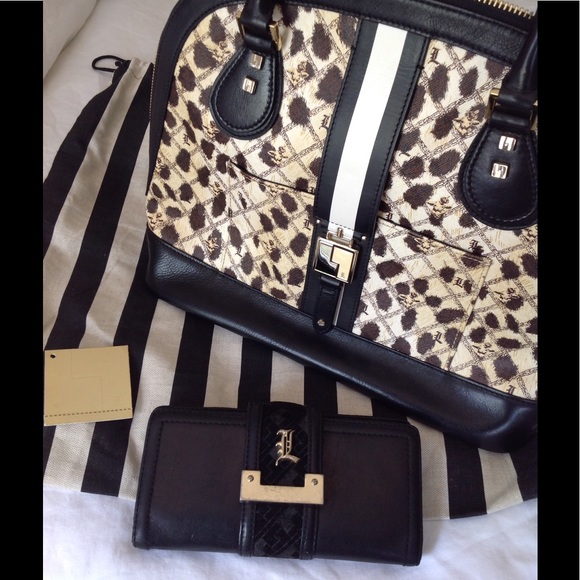 L.A.M.B Cheetah Montego Bowler Bag | RARE - Picture 4 of 8