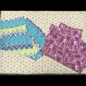 Geometric Maxi Skirt Bundle