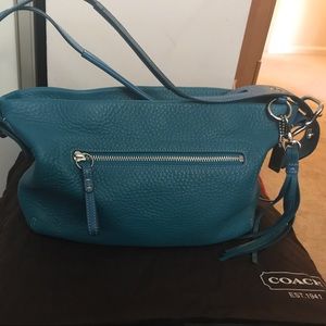 100% Authentic leather Coach handbag