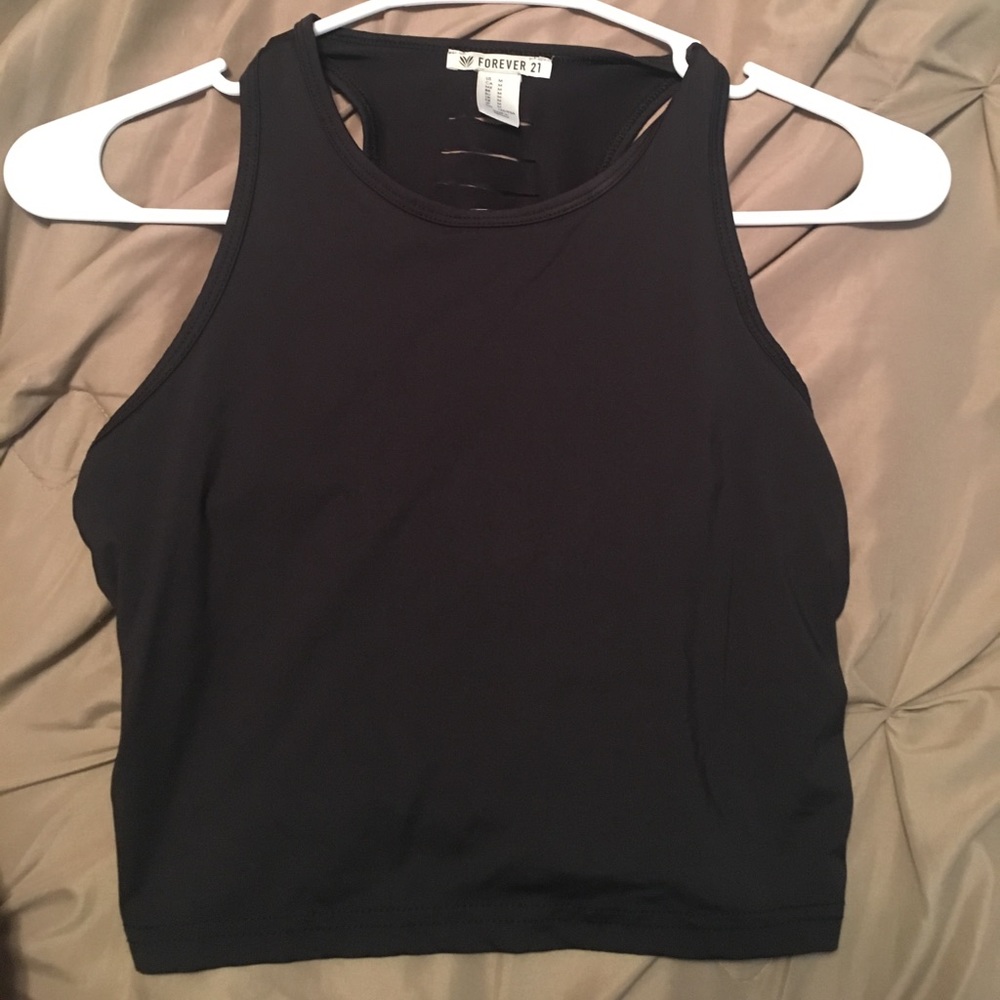 F21 athletic crop top