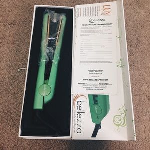 bellezza 1 1/4 inch ceramic plate flat iron