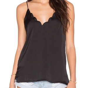 Free People Scallop Deep V Cami- offers welcome