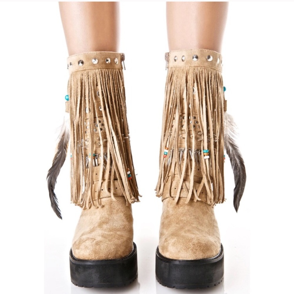 Current Mood Sedona platform western boot - Picture 5 of 6