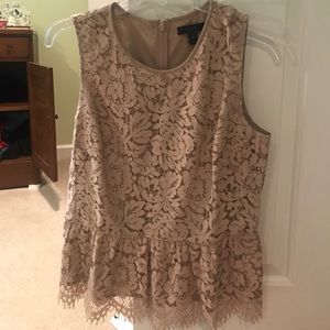 Lacy beige top
