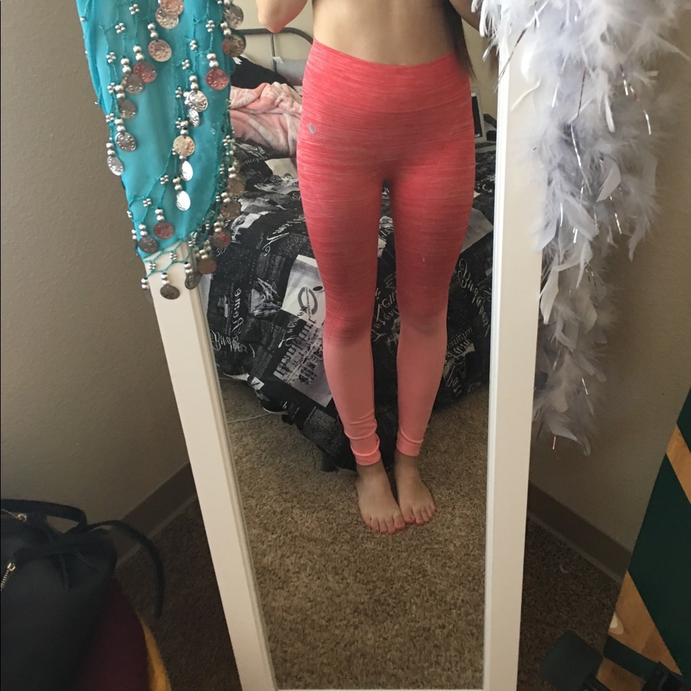 Pink Ombré Leggings
