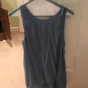Light blue tank top