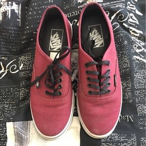 Maroon Vans