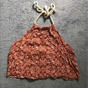 Halter tank top