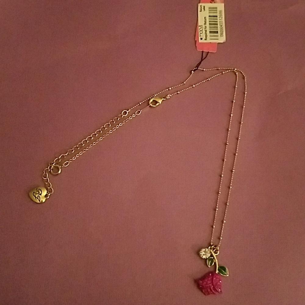 NWT Betsey Johnson necklace
