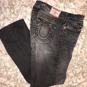 Dark Grey True Religion Jeans