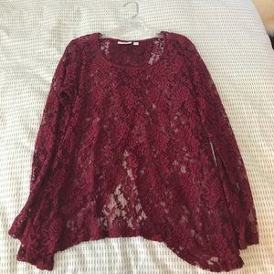 NY&Co Lace open back top