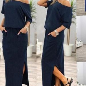 Brand new navy casual dress