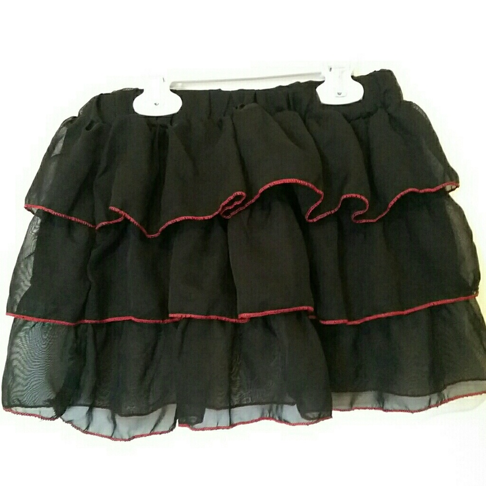 Chiffon Mini Skirt