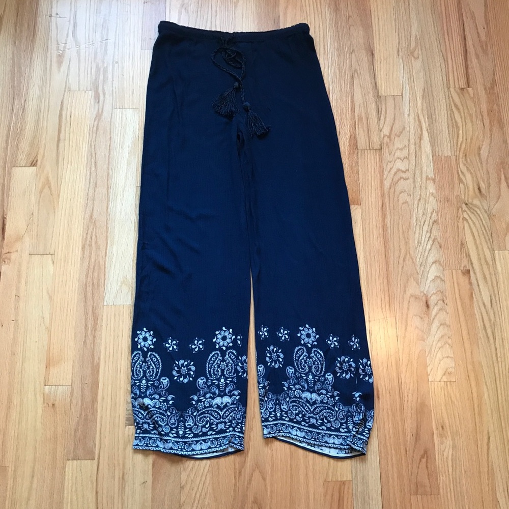 Alya patterned palazzo Boho hippie pants