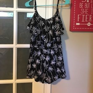Palm Tree Romper