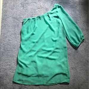 One shoulder dress