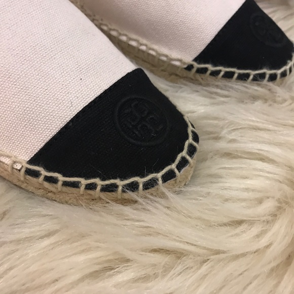 Tory Burch Color-Block Espadrille Flats - Picture 3 of 3