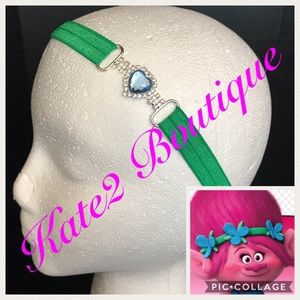 Fully adjustable rhinestone headband